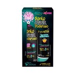 Kit Shampoo + Condicionador Novex Santo Black Poderoso - 300Ml