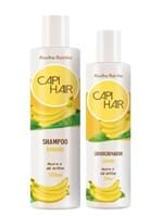 Ficha técnica e caractérísticas do produto Kit Shampoo + Condicionador Nutritivo de Banana Capi Hair Abelha Rainh...