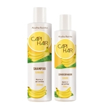 Ficha técnica e caractérísticas do produto Kit Shampoo + Condicionador Nutritivo de Banana Capi Hair Abelha Rainha