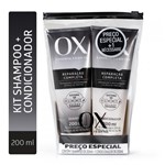 Ficha técnica e caractérísticas do produto Kit Shampoo + Condicionador Ox Reparação 200ml