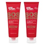 Ficha técnica e caractérísticas do produto Kit Shampoo + Condicionador Phil Smith SOS Rescue