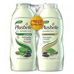 Kit Shampoo + Condicionador Plusbelle Aloe Vera 1L