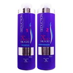 Ficha técnica e caractérísticas do produto Kit Shampoo + Condicionador Santo Milagre 1L - Seduction - Eico