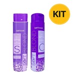 Ficha técnica e caractérísticas do produto Kit Shampoo + Condicionador Soft Hair Blond 300Ml por 21,99