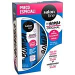 Ficha técnica e caractérísticas do produto Kit Shampoo + Condicionador SOS Bomba Original Salon Line - 200ml