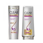 Ficha técnica e caractérísticas do produto Kit Shampoo + Condicionador Suavidade e Brilho 400ml - Clear