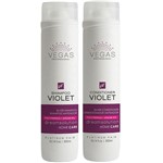 Ficha técnica e caractérísticas do produto Kit Shampoo + Condicionador Violet 2x300ml Vegas Professional