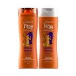 Ficha técnica e caractérísticas do produto Kit Shampoo + Condicionador Vitay Alegria Intensa 300ml