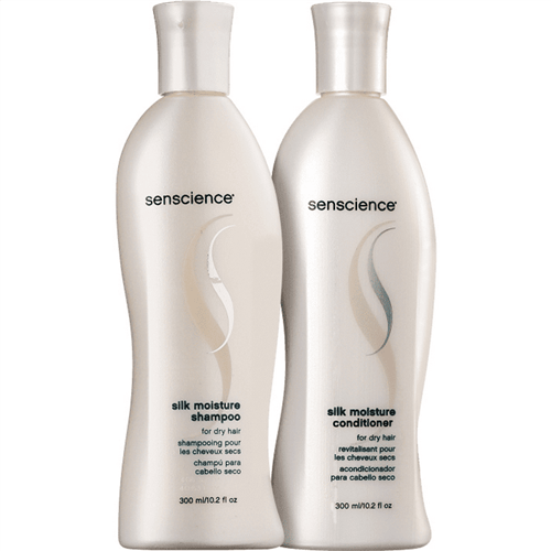 Ficha técnica e caractérísticas do produto Kit Shampoo + Condicionador 2X300Ml Silk Moisture Senscience
