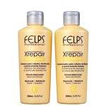 Ficha técnica e caractérísticas do produto Kit Shampoo+Condicionador Xrepair Profissional Felps