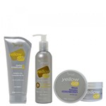 Ficha técnica e caractérísticas do produto Kit Shampoo + Creme de Enxágue + Máscara Yenzah Yellow Off