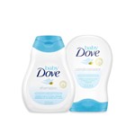Ficha técnica e caractérísticas do produto Kit Shampoo Dove Baby Hidratação Enriquecida 200ml + Condicionador Dove Baby Hidratação Enriquecida 200ml