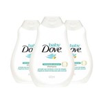 Ficha técnica e caractérísticas do produto Kit 3 Shampoo Dove Baby Hidratação Sensível - 400 Ml