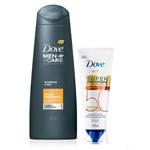 Ficha técnica e caractérísticas do produto Kit Shampoo Dove Men 2 em 1 400ml + Super Condicionador 1 Minuto Fator de Nutrição 50 170ml