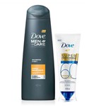 Ficha técnica e caractérísticas do produto Kit Shampoo Dove Men 2 em 1 400ml + Super Condicionador 1 Minuto Fator de Nutrição 60 170ml