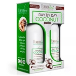 Ficha técnica e caractérísticas do produto Kit Shampoo E Bálsamo Day By Day Coconut Forever Liss - 2X300Ml