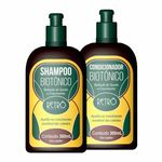 Ficha técnica e caractérísticas do produto Kit Shampoo E Condicionador 300ml Biotônico Retrô Cosméticos