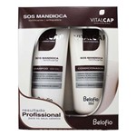 Kit Shampoo e Condicionador 500ml VitalCap S.O.S Mandioca - Belofio