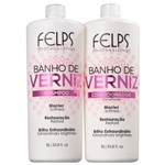 Ficha técnica e caractérísticas do produto Kit Shampoo e Condicionador Banho De Verniz Felps Professional