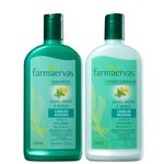 Kit Shampoo e Condicionador Farmaervas Algas, Menta e Arnica - 320ml