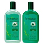 Ficha técnica e caractérísticas do produto Kit Shampoo e Condicionador Farmaervas Babosa e Ginseng - 320ml