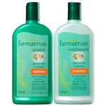 Ficha técnica e caractérísticas do produto Kit Shampoo e Condicionador Farmaervas Jaborandi e Argan - 320ml