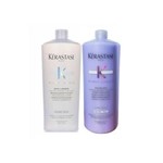 Ficha técnica e caractérísticas do produto Kit Shampoo e Condicionador Kérastase Blond Absolu