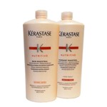 Kit Shampoo e Condicionador Kérastase Nutritive Bain Magistral Cabelos Finos - Grande