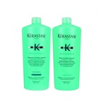 Ficha técnica e caractérísticas do produto Kit Shampoo e Condicionador Kérastase Resistance Extentioniste (2x1000ml) - Kerastase