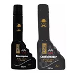 Ficha técnica e caractérísticas do produto Kit Shampoo e Condicionador Masculino 3 em 1 Barba, Cabelo e Bigode 230Ml Gold