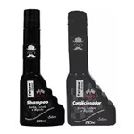 Ficha técnica e caractérísticas do produto Kit Shampoo e Condicionador Masculino 3 em 1 Barba, Cabelo e Bigode Silver