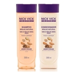 Ficha técnica e caractérísticas do produto Kit Shampoo E Condicionador Nick Vick Brilho Natural