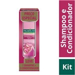 Ficha técnica e caractérísticas do produto Kit Shampoo e Condicionador Palmolive Naturals Ceramidas Force 350ml