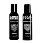 Kit- Shampoo e Condicionador para Barba Firewood - Barba Bra