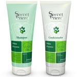 Ficha técnica e caractérísticas do produto Kit Shampoo e Condicionador - Pelos Escuros - Sweet Friend (5%OFF)