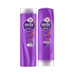 Ficha técnica e caractérísticas do produto Kit Shampoo e Condicionador Seda Liso Perfeito 325 Ml