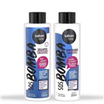 Ficha técnica e caractérísticas do produto Kit Shampoo e Condicionador SOS Bomba Original 300ml Salon Line