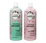 Ficha técnica e caractérísticas do produto Kit Shampoo e Condicionador Tratamento Japonês 1L - G Hair