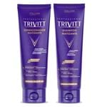 Ficha técnica e caractérísticas do produto Kit Shampoo e Condicionador Trivitt Matizante Itallian Hairtech