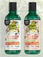 Ficha técnica e caractérísticas do produto Kit Shampoo e Condicionador Vegano Maria Natureza Leite de Coco e Óleo de Monoi 350ml - Salon Line