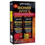 Ficha técnica e caractérísticas do produto KIT Shampoo e Condicionador Yenzah Bomb Whey
