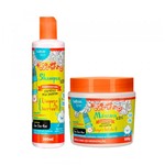 Ficha técnica e caractérísticas do produto Kit Shampoo e Máscara Legal é Hidratar Kids TodeCachinho - Salon Line