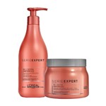 Ficha técnica e caractérísticas do produto Kit Shampoo e Máscara L'Oréal Pró Serie Expert Inforcer - LOréal Professionnel