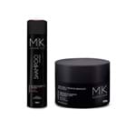 Ficha técnica e caractérísticas do produto Kit Shampoo e Máscara Matizador - MK Cosmestic