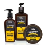 Kit Shampoo 2 em 1 + Bálsamo + Creme de Barbear EFAC Gentleman Edition