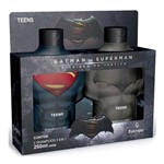 Kit 2 Shampoo 2 em 1 Batman Vs Superman 250ml