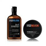 Ficha técnica e caractérísticas do produto Kit Shampoo 3 em 1 + Pomada Modeladora Forte Efeito Molhado Human Kit Shampoo 3 em 1 + Pomada Modeladora Forte Efeito Molhado Human