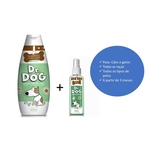 Ficha técnica e caractérísticas do produto Kit Shampoo filhotes 350ml + perfume 120ml mesma fragrância Dr. Dog
