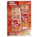 Kit Shampoo Fructis + Condicionador Brilho Vitaminado 400Ml