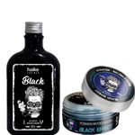 Ficha técnica e caractérísticas do produto Kit Shampoo Gradual Black Haike 230ml e Pomada Black 90gr - Haike Profissional